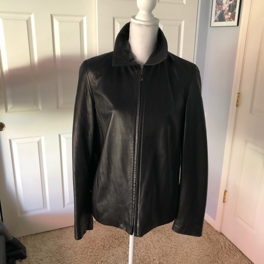WOMENS Winlit genuine leather Jacket MED